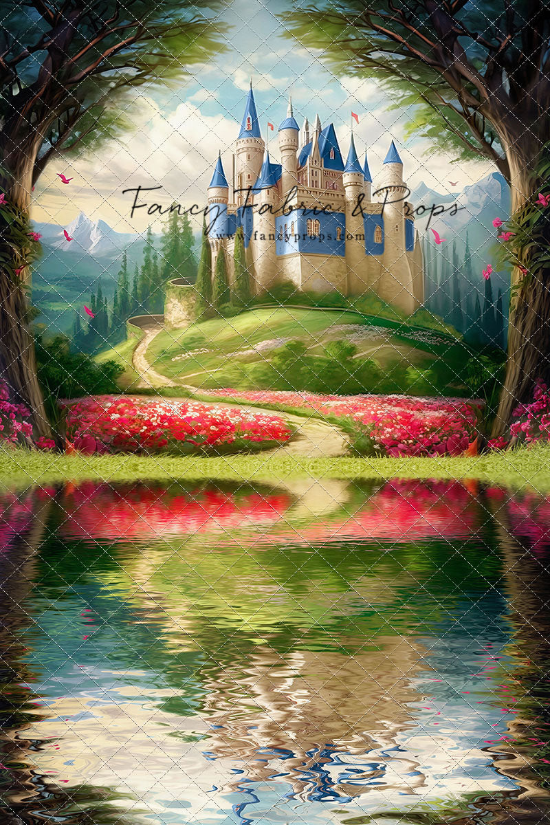 Royal Castle - Blue with Water- With Sweep Option