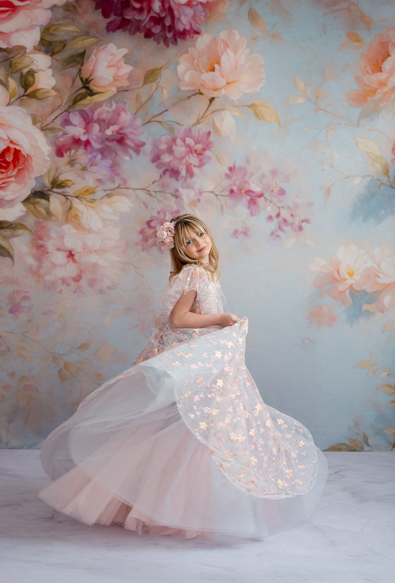 Whimsy Pastel Blooms