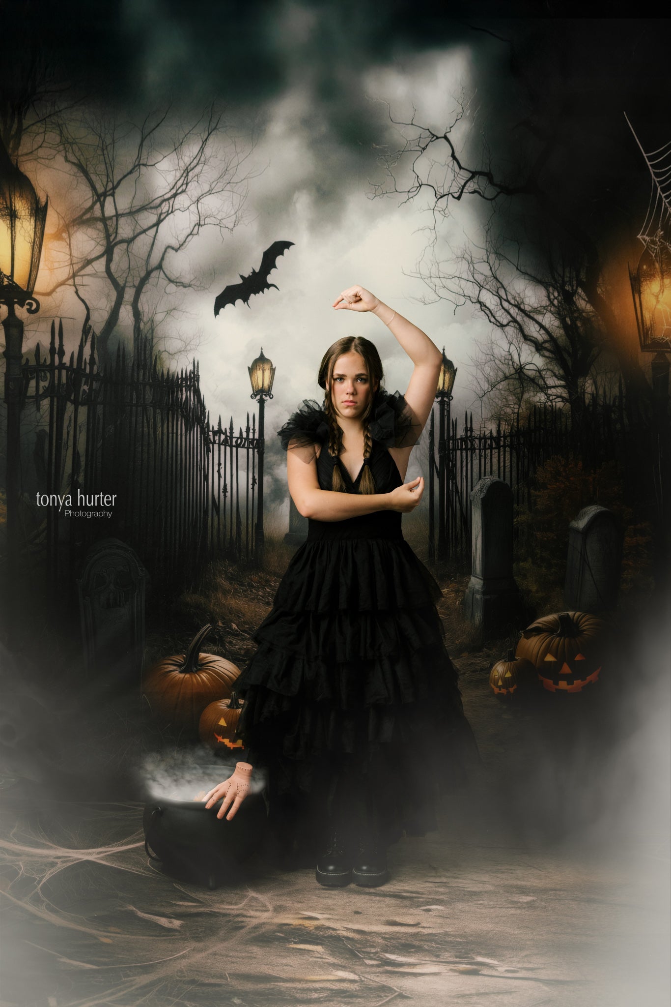 Whispering Pines Cemetary - With Sweep Option