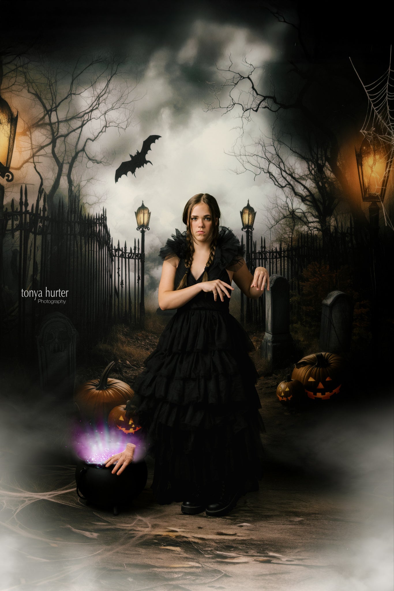 Whispering Pines Cemetary - With Sweep Option