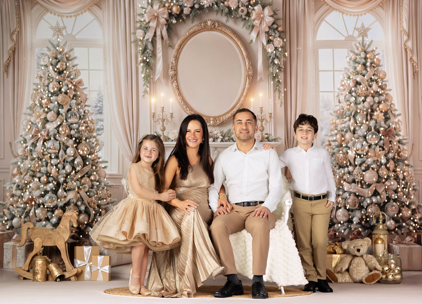 White Christmas Dream - with Sweep Option