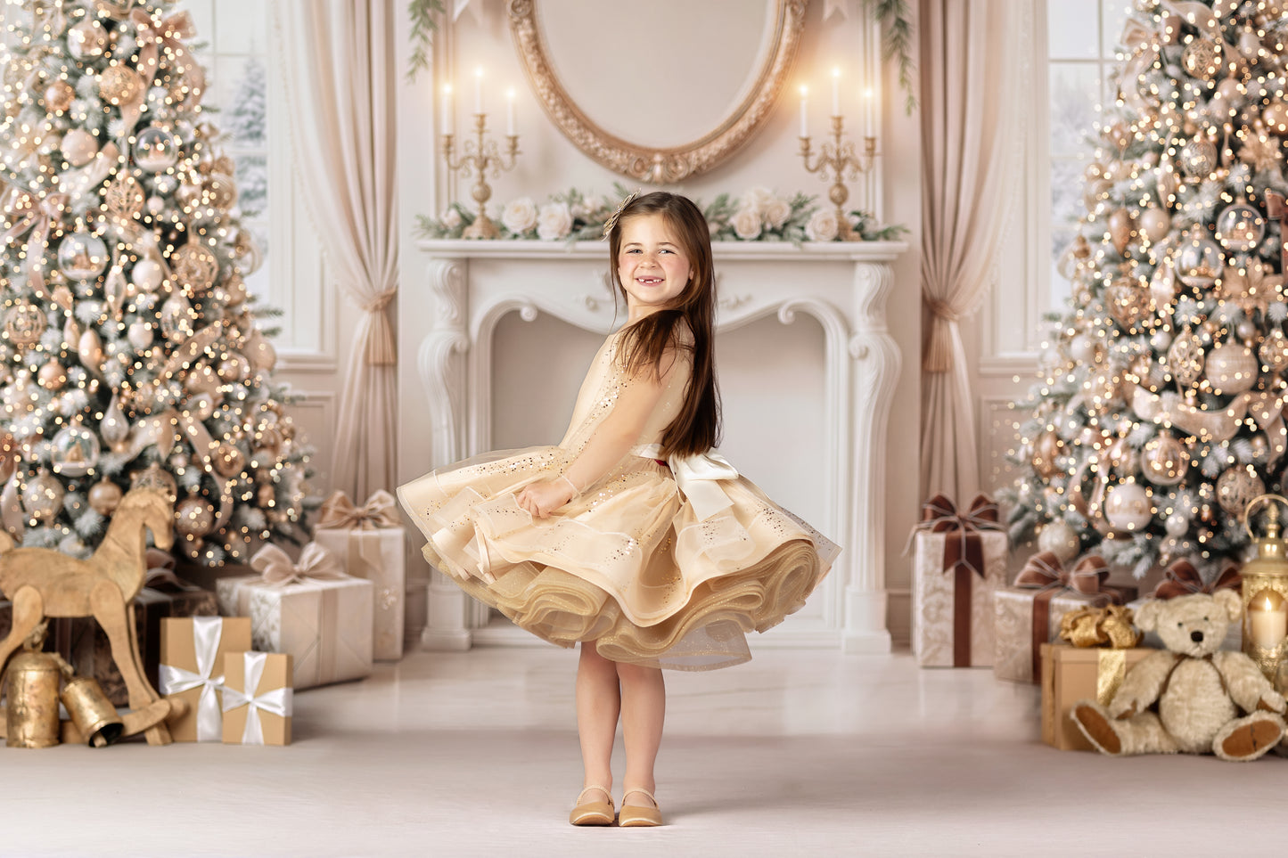 White Christmas Dream - with Sweep Option