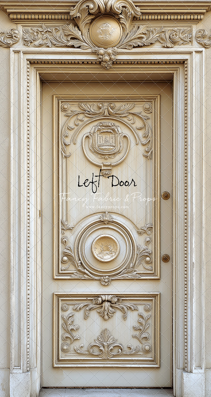 White Regal Door - Slimline Drop For OG Fancy Lite System - Slimline Panels