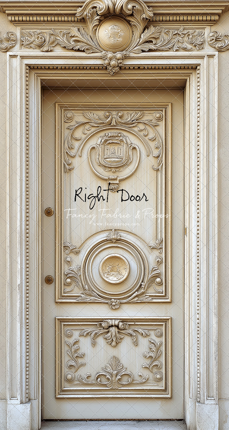 White Regal Door - Slimline Drop For OG Fancy Lite System - Slimline Panels