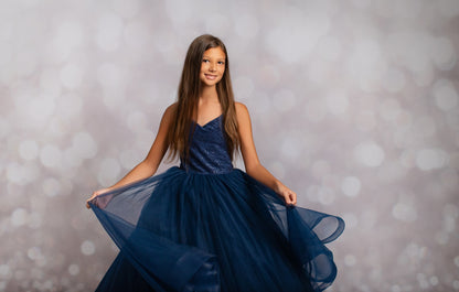 White Shimmering Stage - Sweep Sizes Only