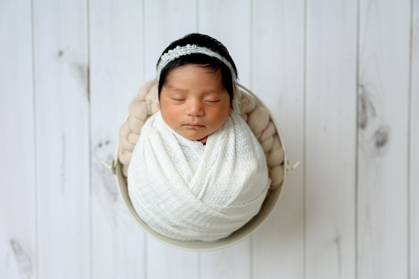 White Wooden Planks - Petite