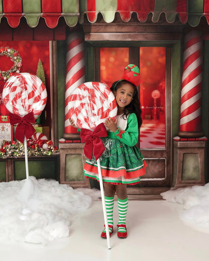 Who-Town Christmas Store 2pc Room