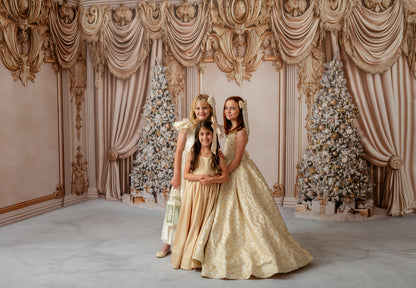 Elegant Golden Noel - with Sweep Option