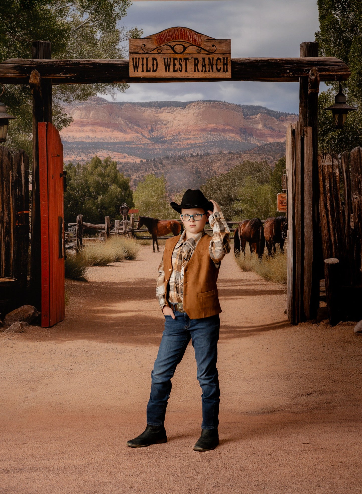 Wild West Ranch - With Sweep Option