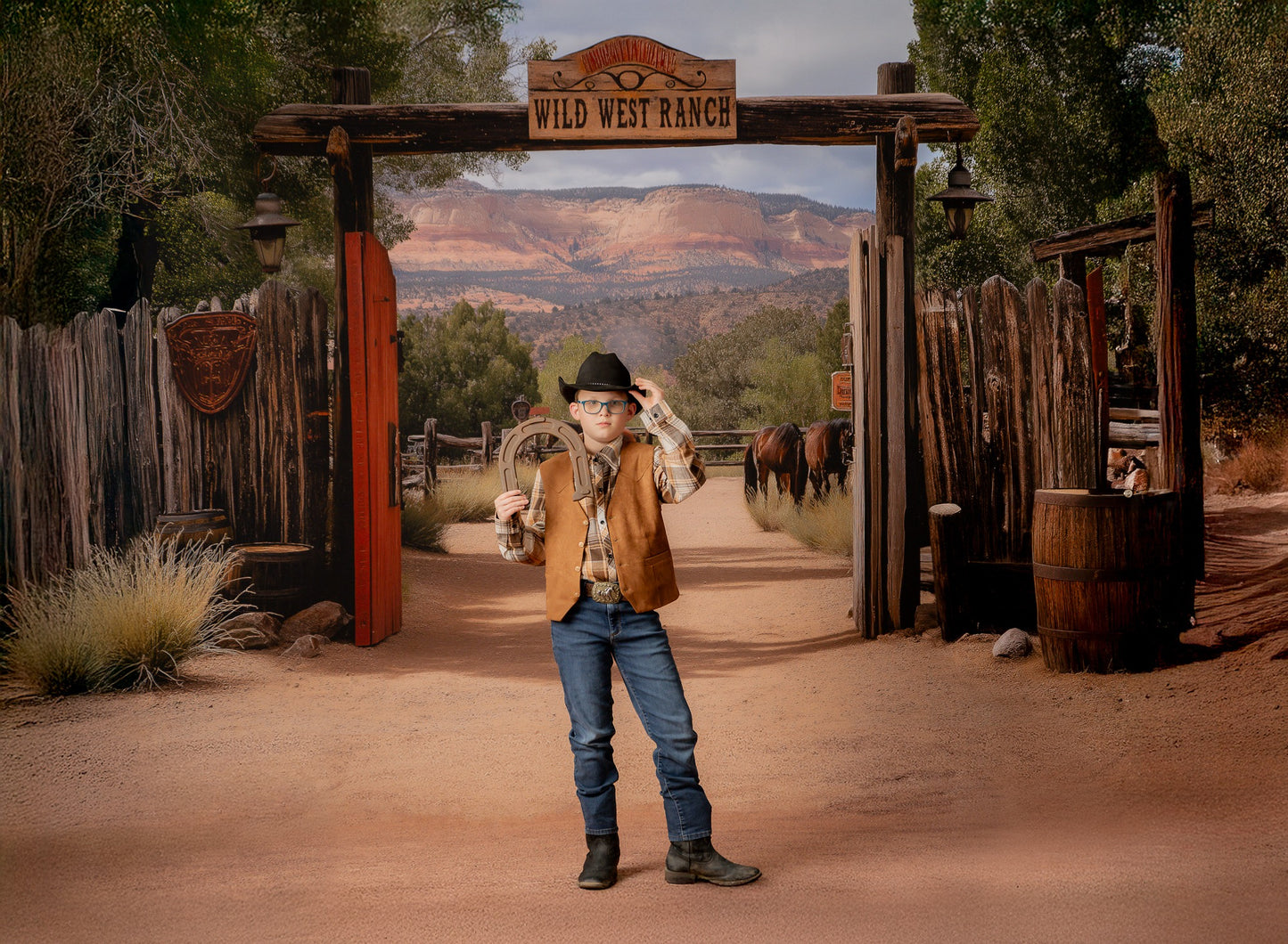 Wild West Ranch - With Sweep Option
