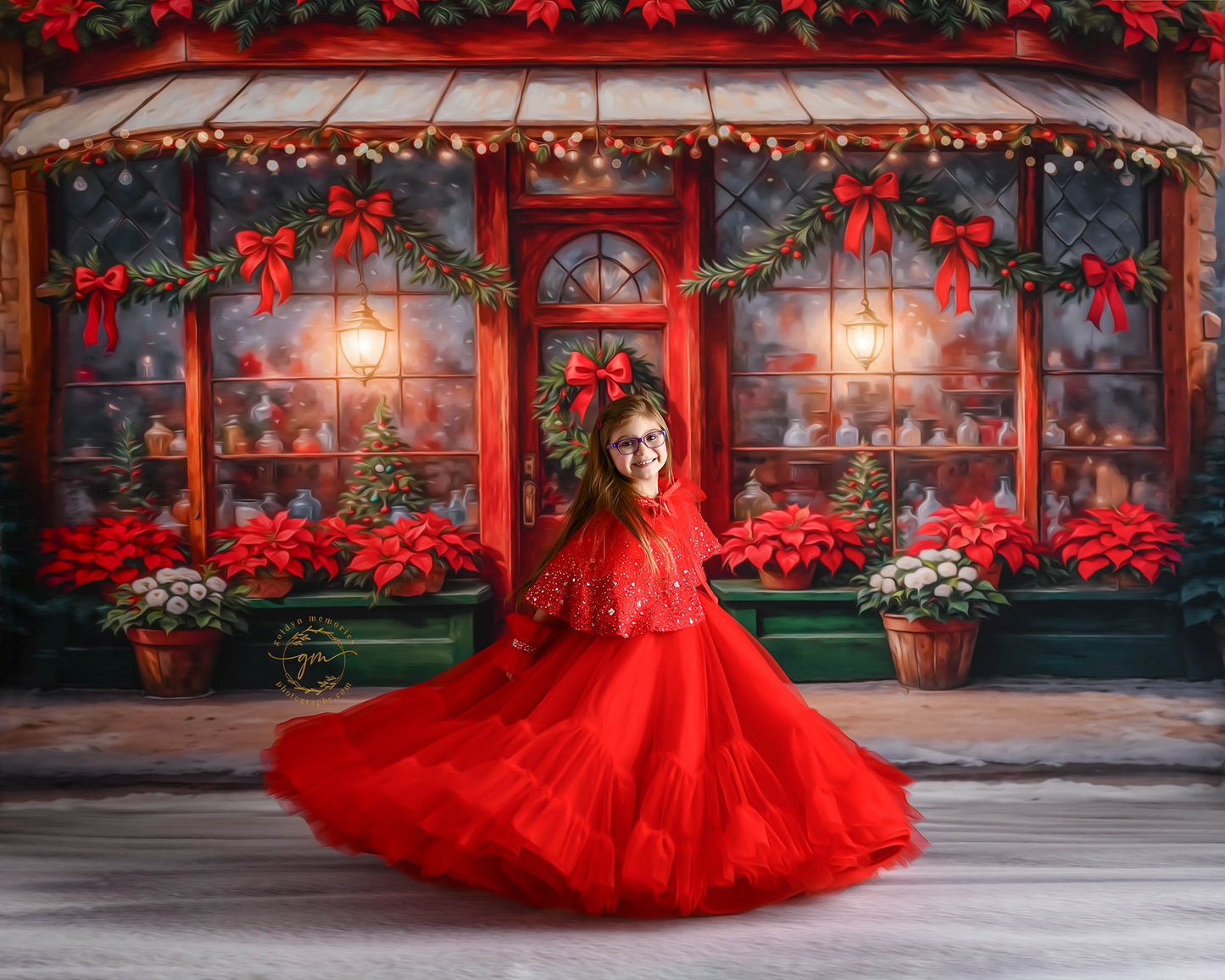 Winter Bloom Emporium - With Sweep Option