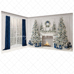 Winter Blue Mantle 2pc Room