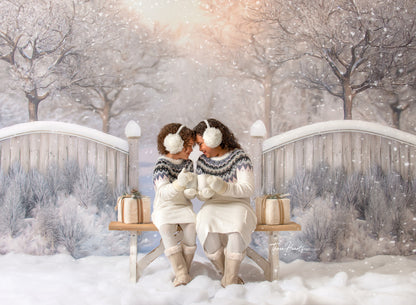 Winter Forest Entrance - with Sweep Option