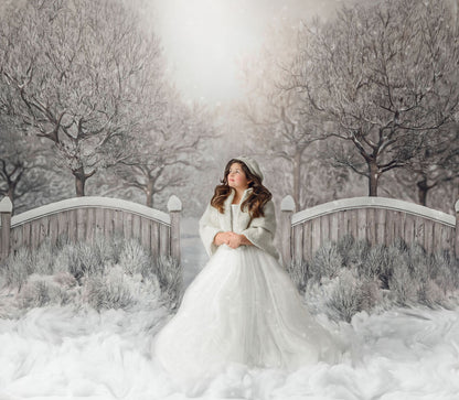 Winter Forest Entrance - with Sweep Option