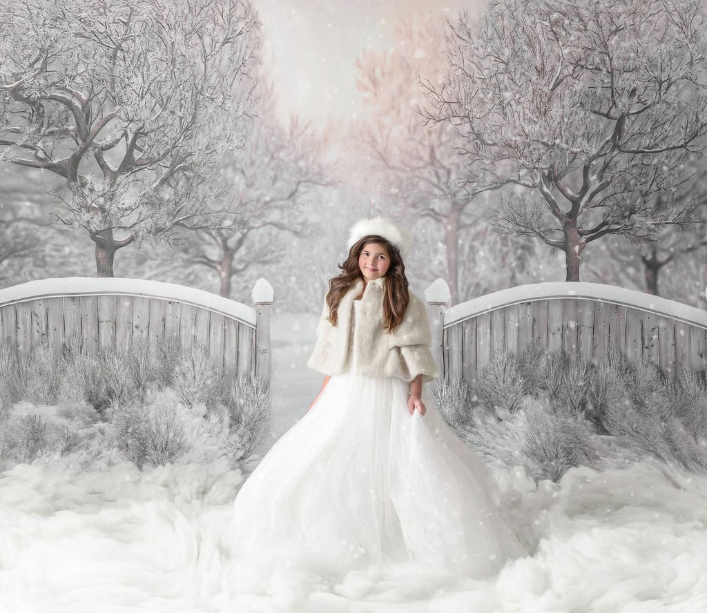 Winter Forest Entrance - with Sweep Option