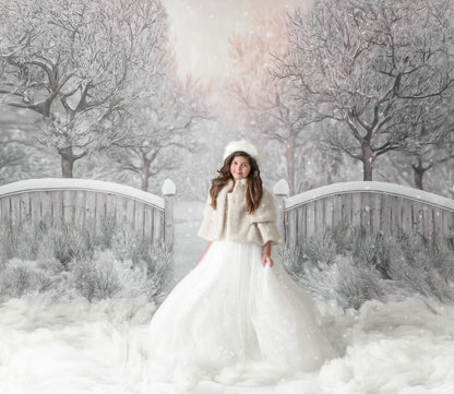 Winter Forest Entrance - with Sweep Option