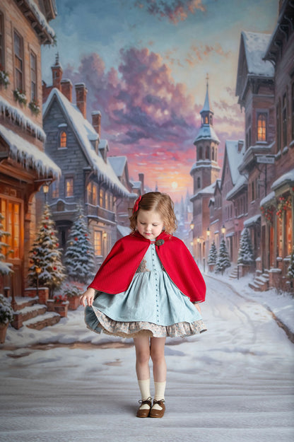 Winter Glow on Heritage Lane - With Sweep Option