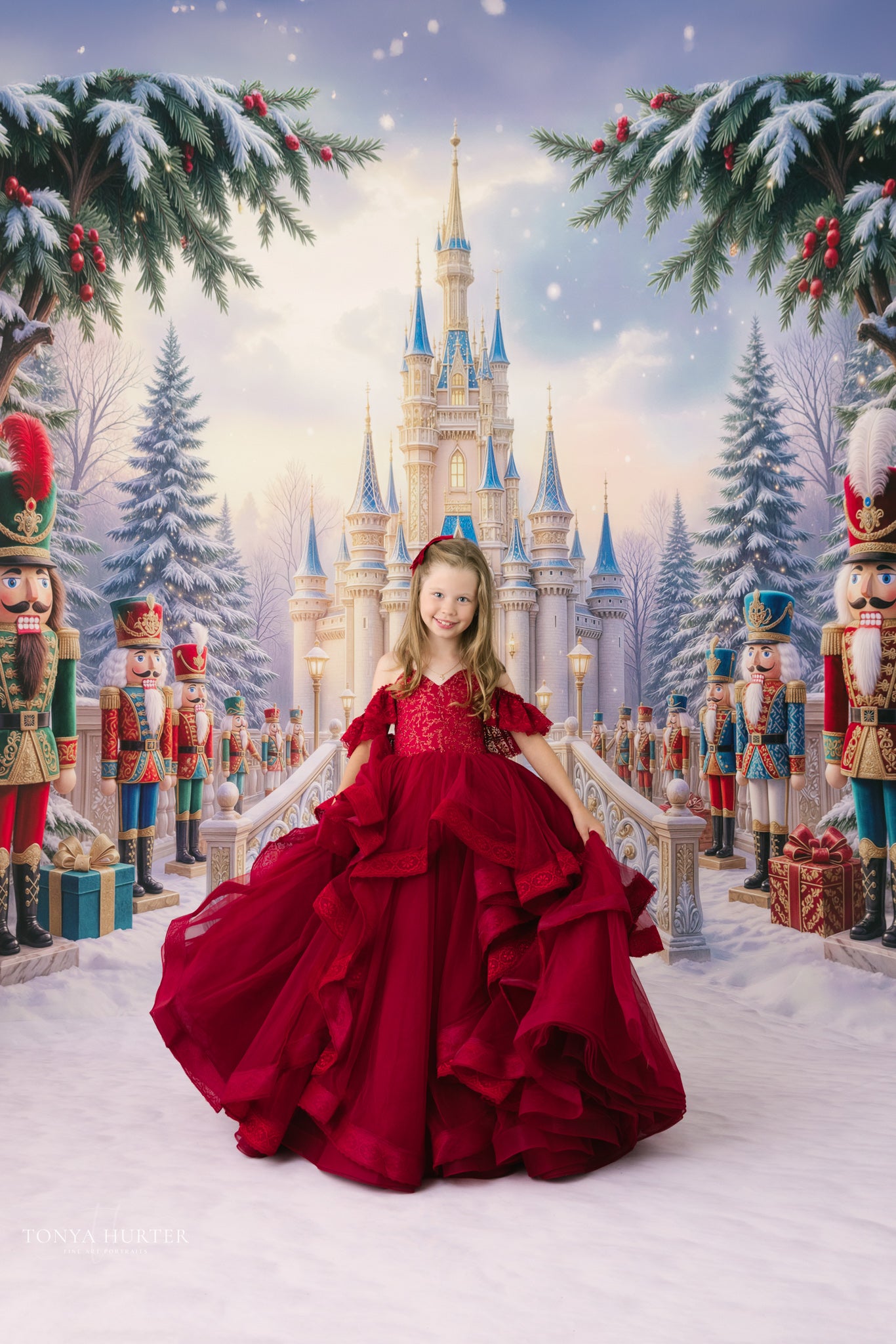 Winter Princess Palace - with Sweep Option
