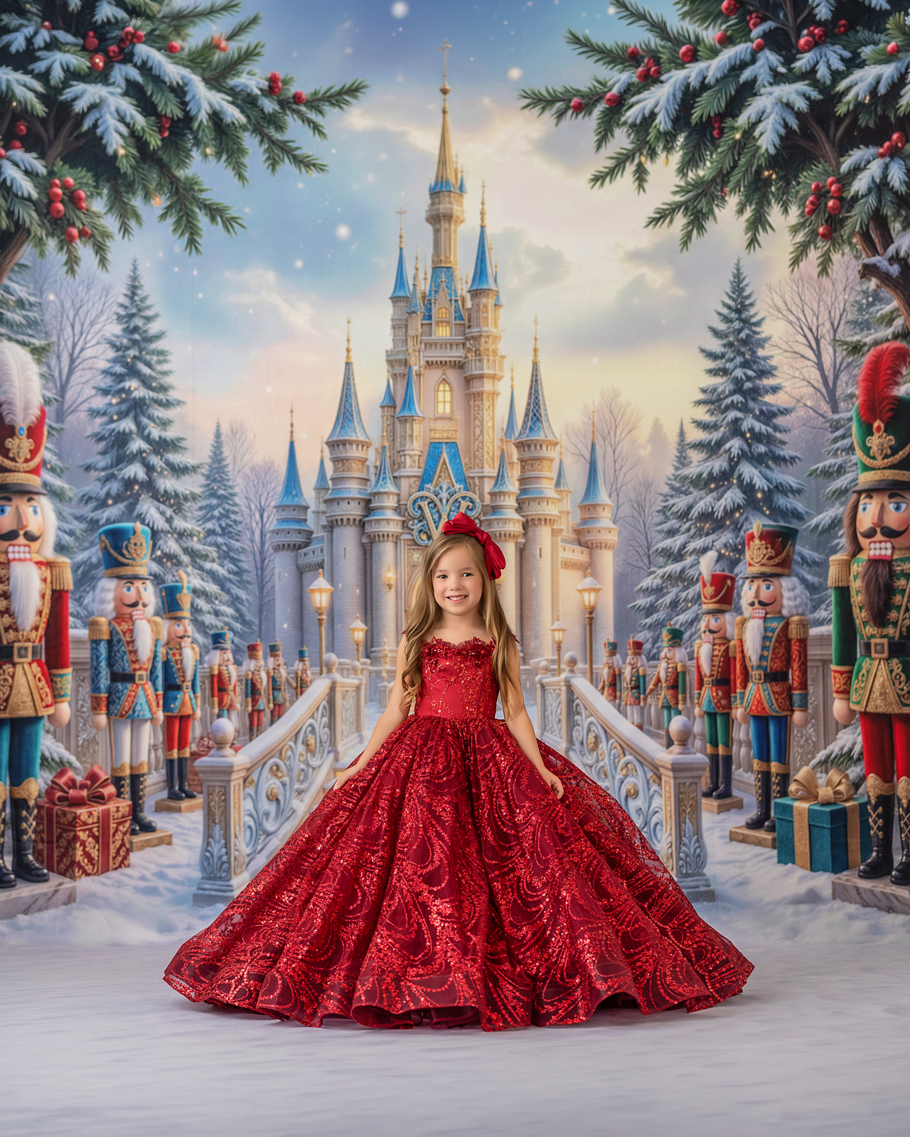 Winter Princess Palace - with Sweep Option