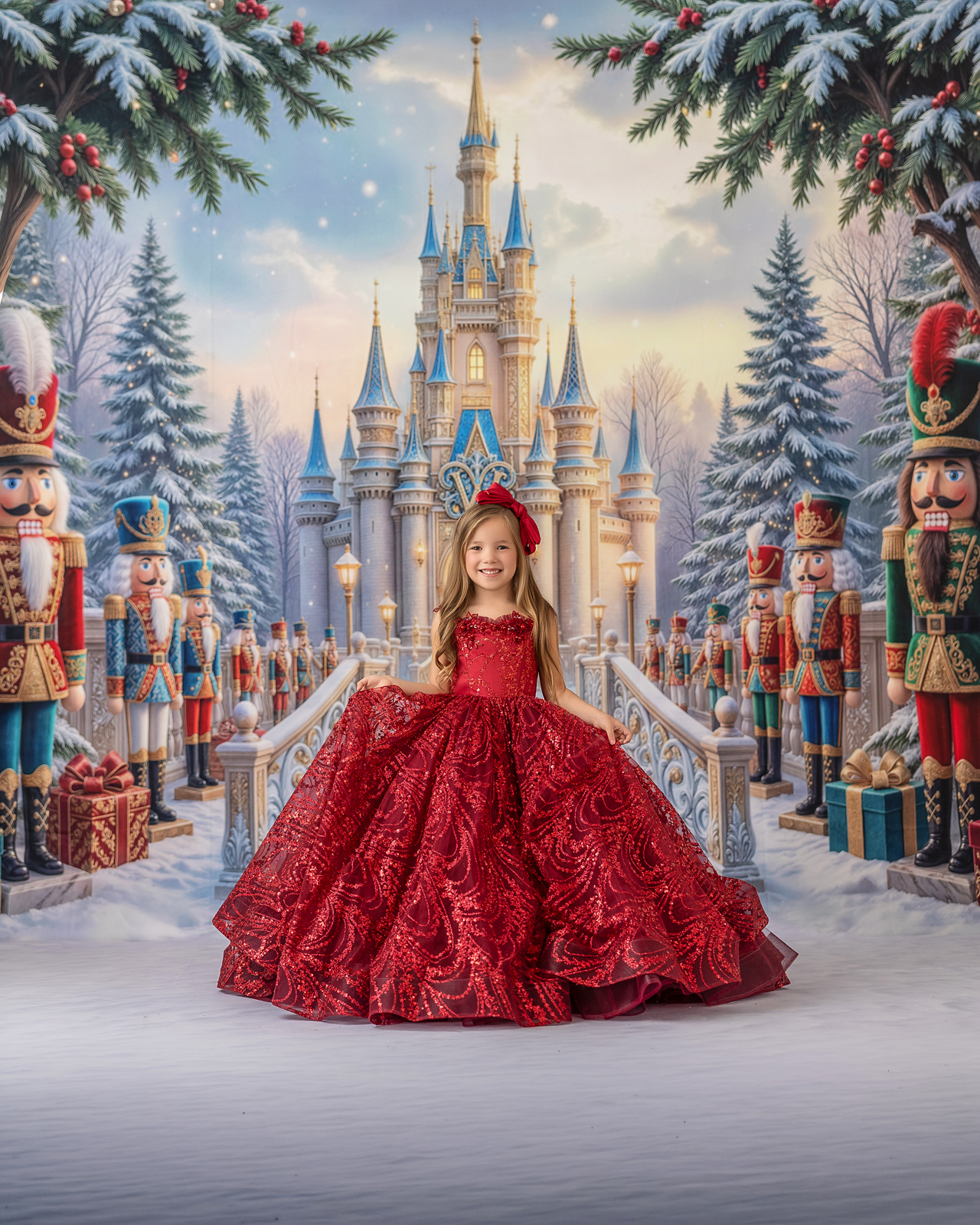 Winter Princess Palace - with Sweep Option