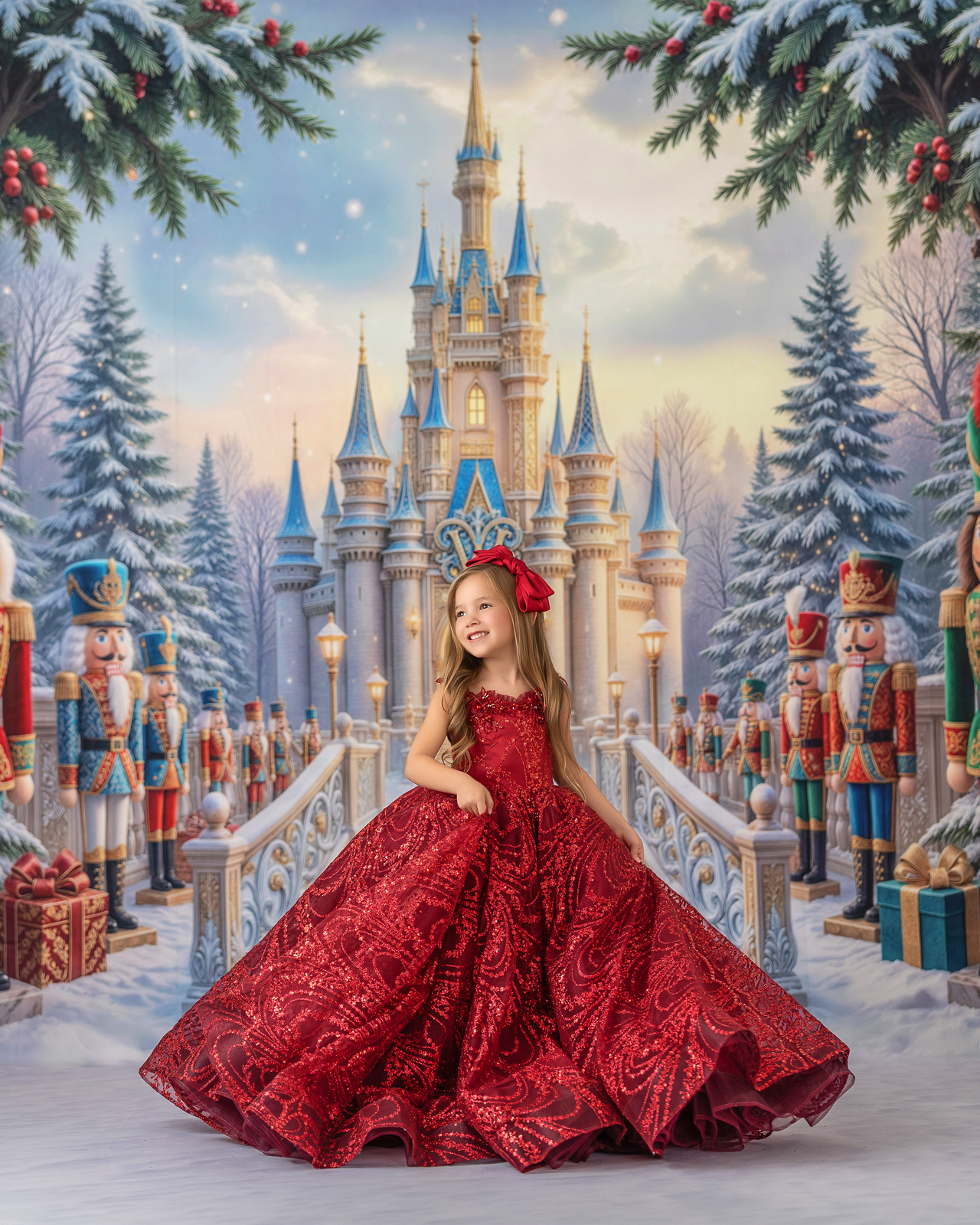 Winter Princess Palace - with Sweep Option