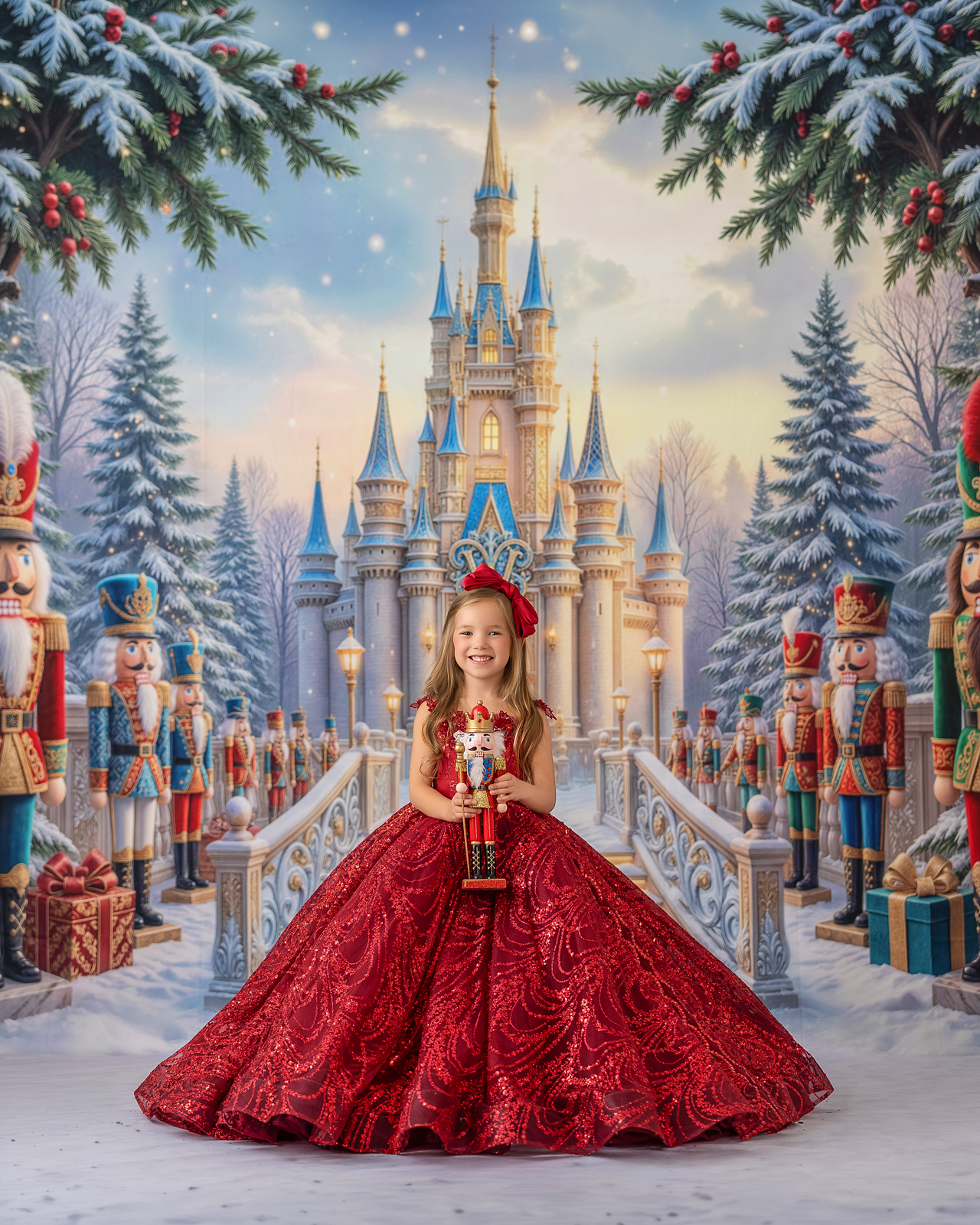 Winter Princess Palace - with Sweep Option