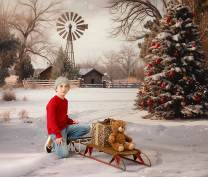 Winter Windmill Farm - with Sweep Option