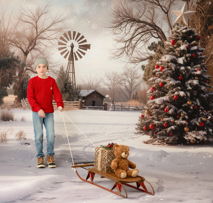 Winter Windmill Farm - with Sweep Option
