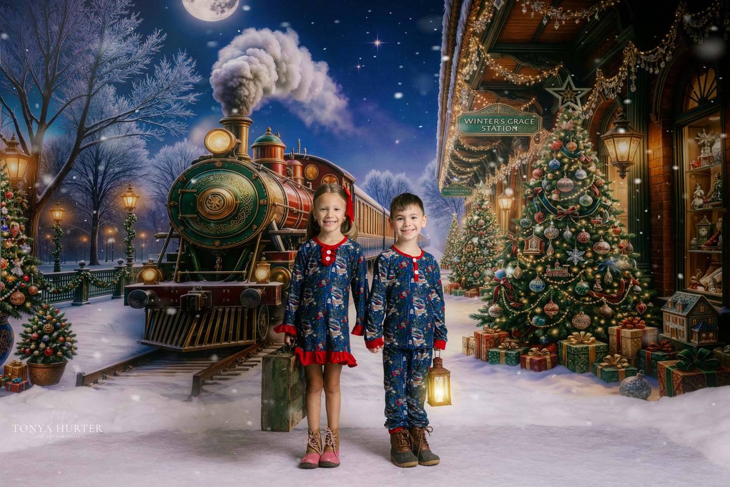 Winter's Grace Station - With Sweep Option