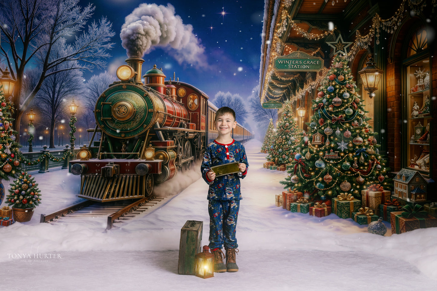 Winter's Grace Station - With Sweep Option