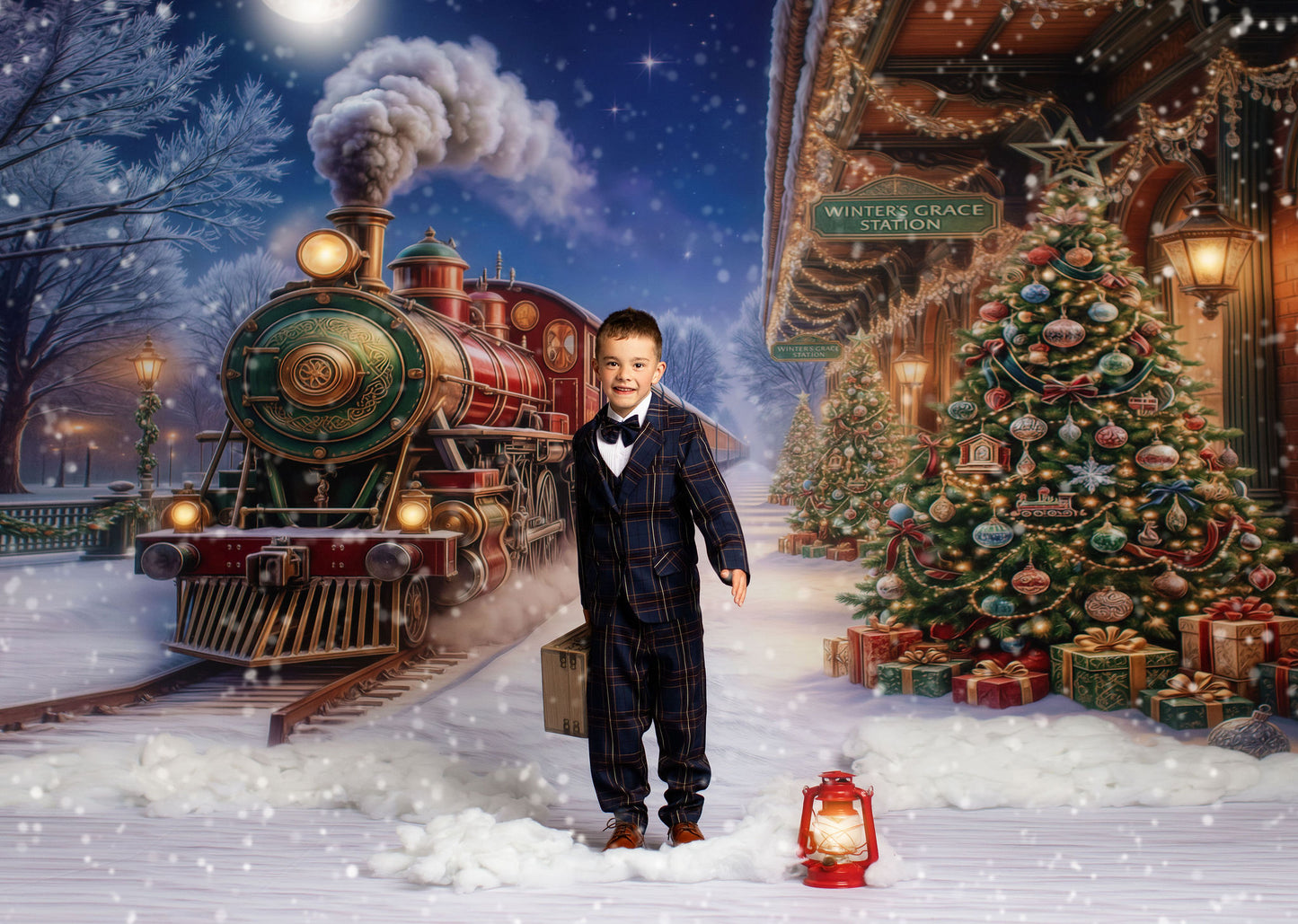 Winter's Grace Station - With Sweep Option