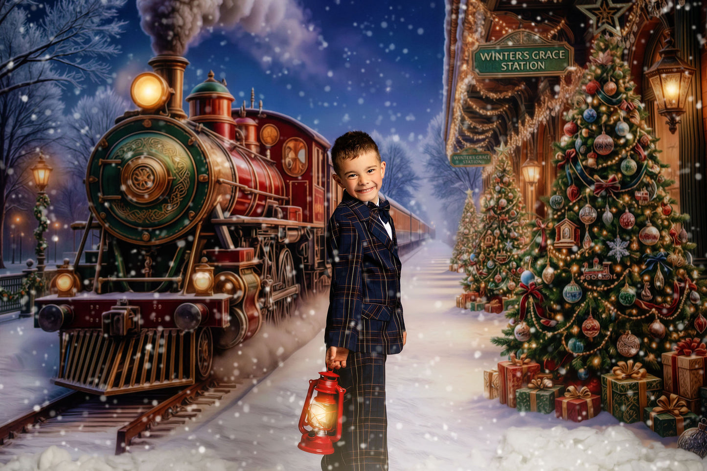 Winter's Grace Station - With Sweep Option