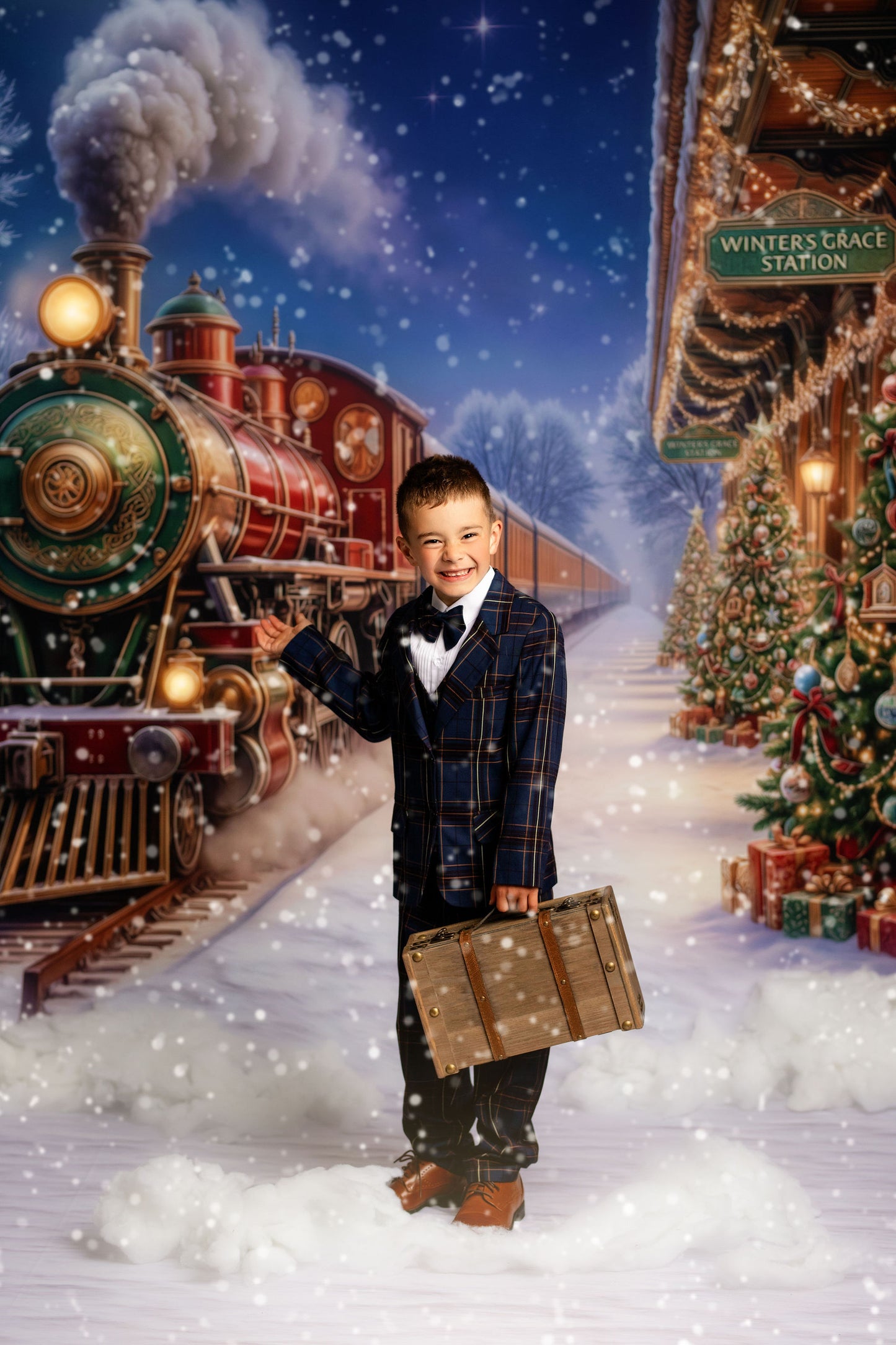 Winter's Grace Station - With Sweep Option