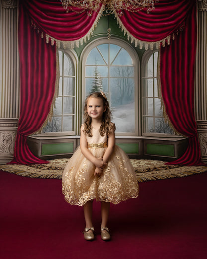 Winterside Wishes - Red Carpet Option - with Sweep Option