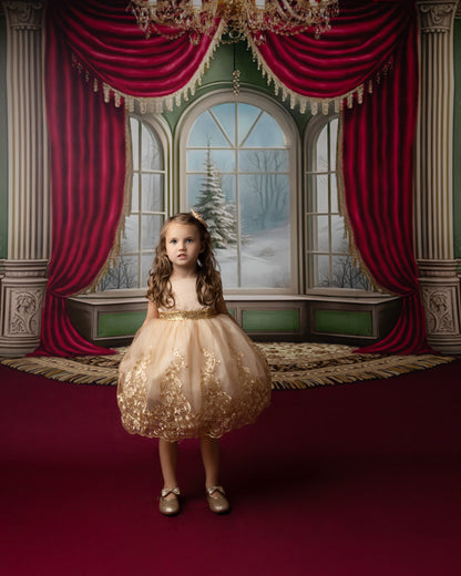 Winterside Wishes - Red Carpet Option - with Sweep Option