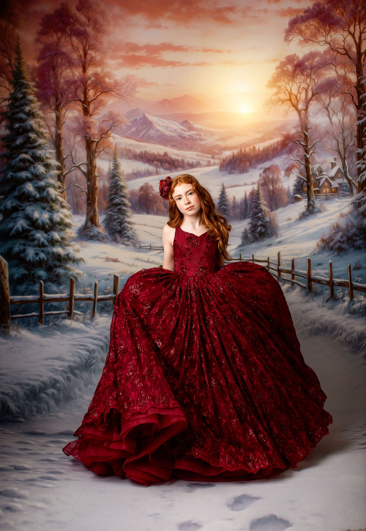 Wintery Adventure - with Sweep Option