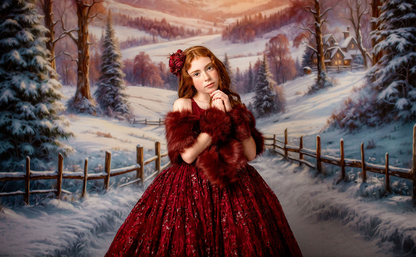 Wintery Adventure - with Sweep Option