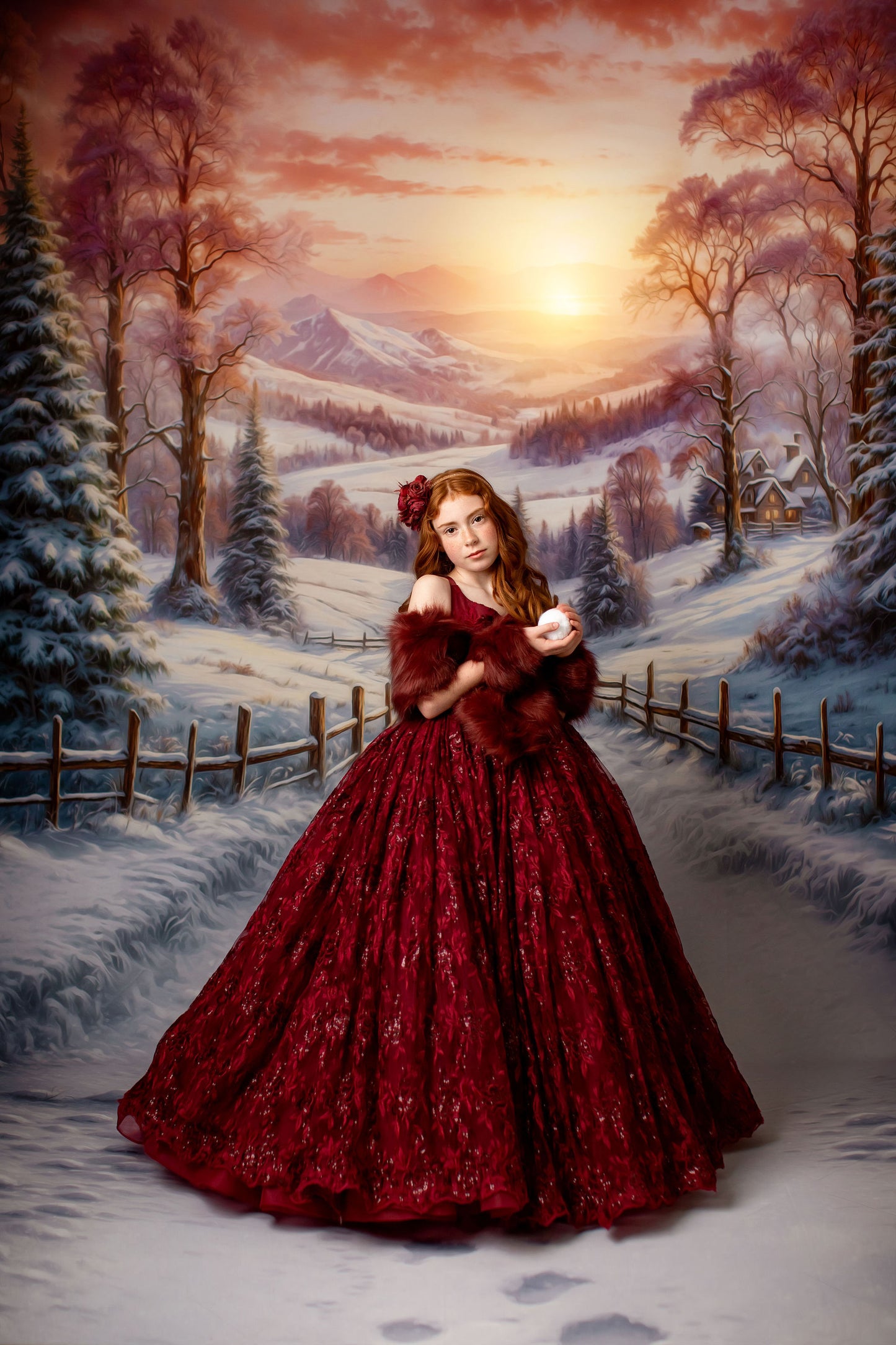 Wintery Adventure - with Sweep Option