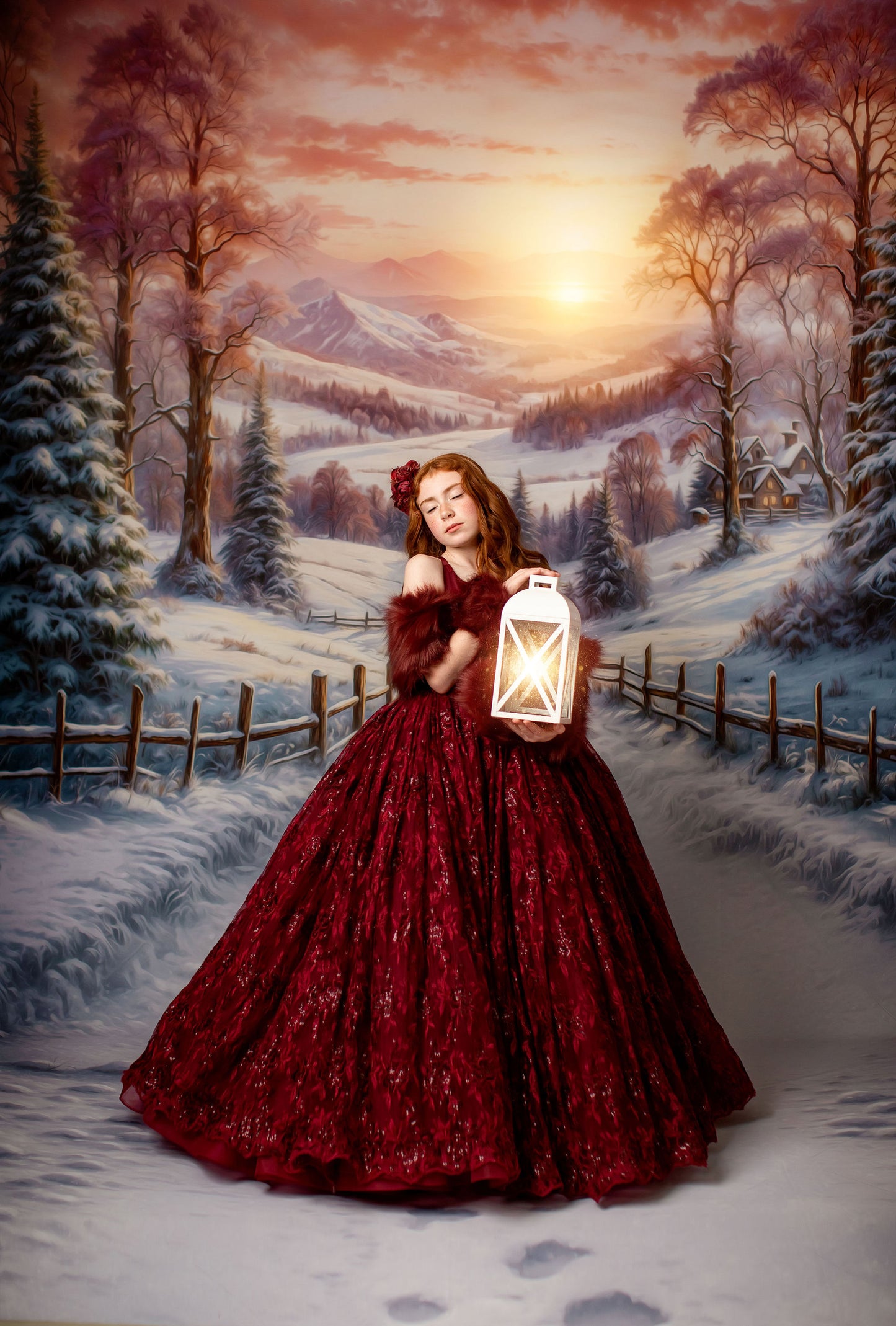 Wintery Adventure - with Sweep Option