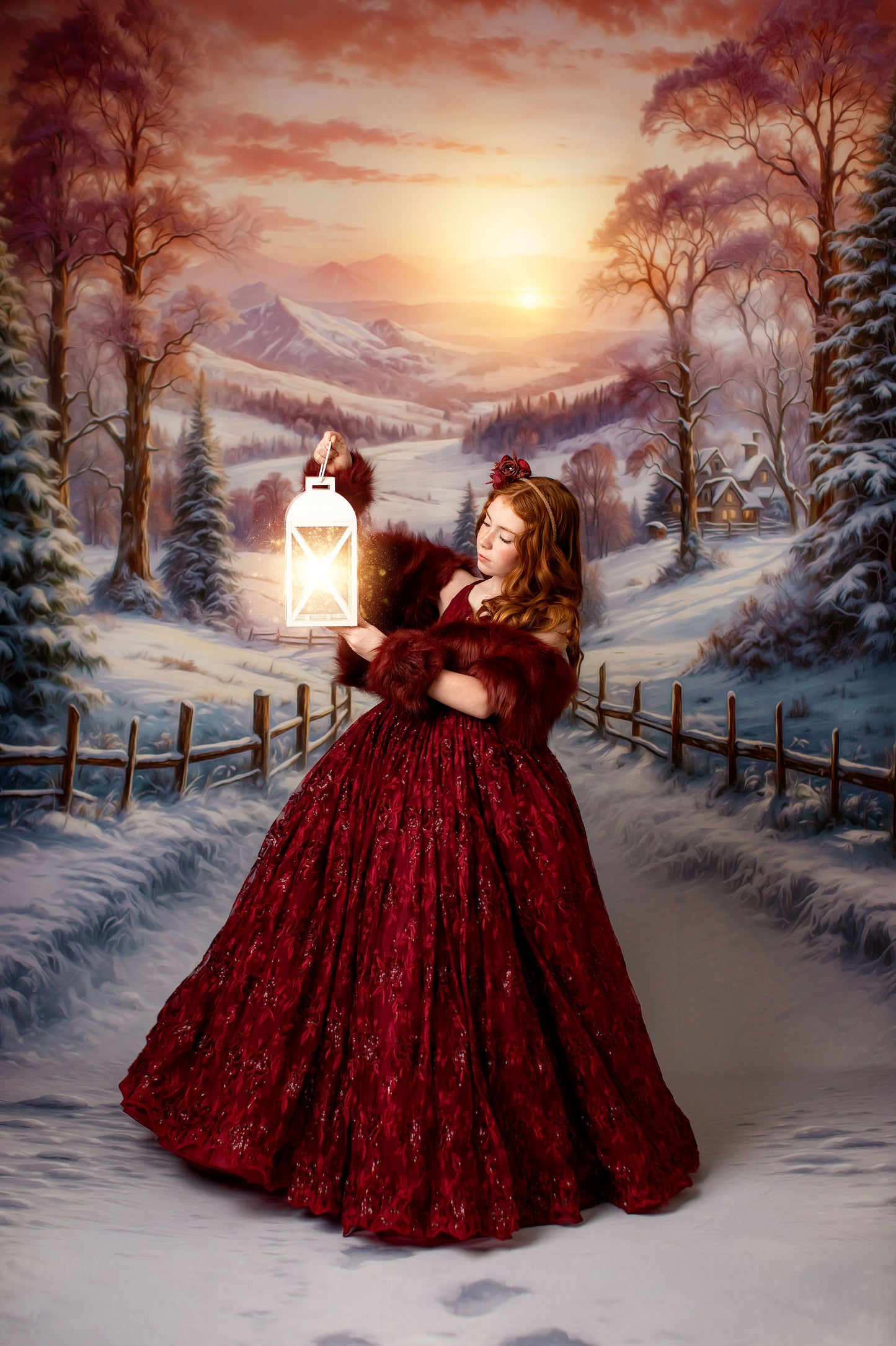 Wintery Adventure - with Sweep Option