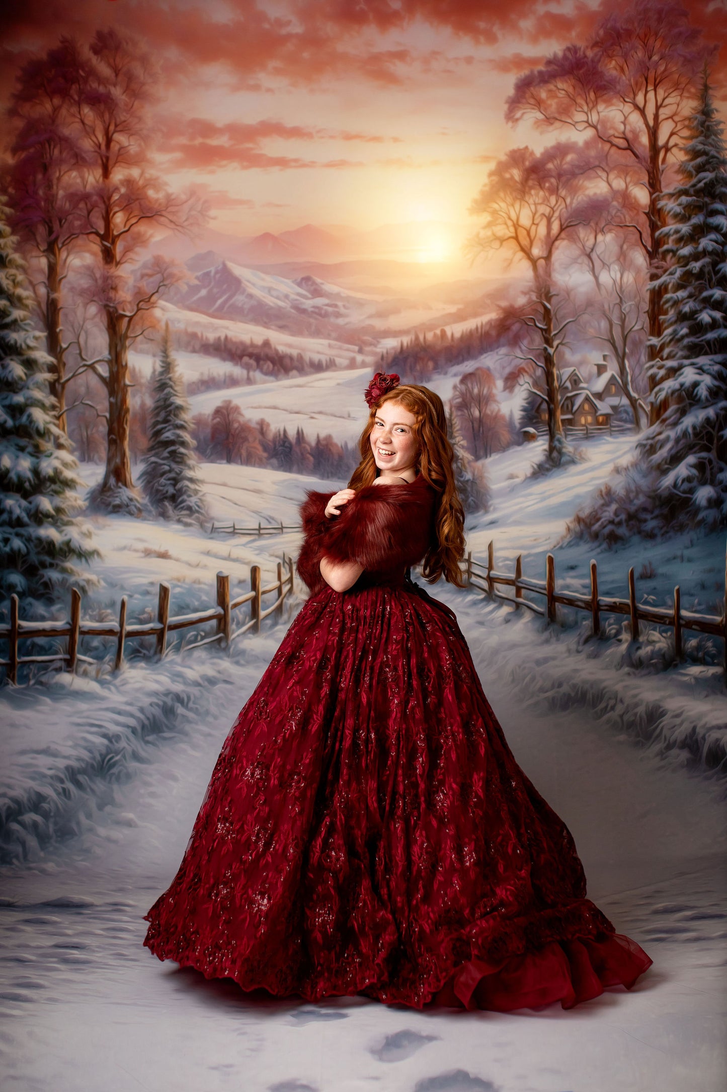 Wintery Adventure - with Sweep Option