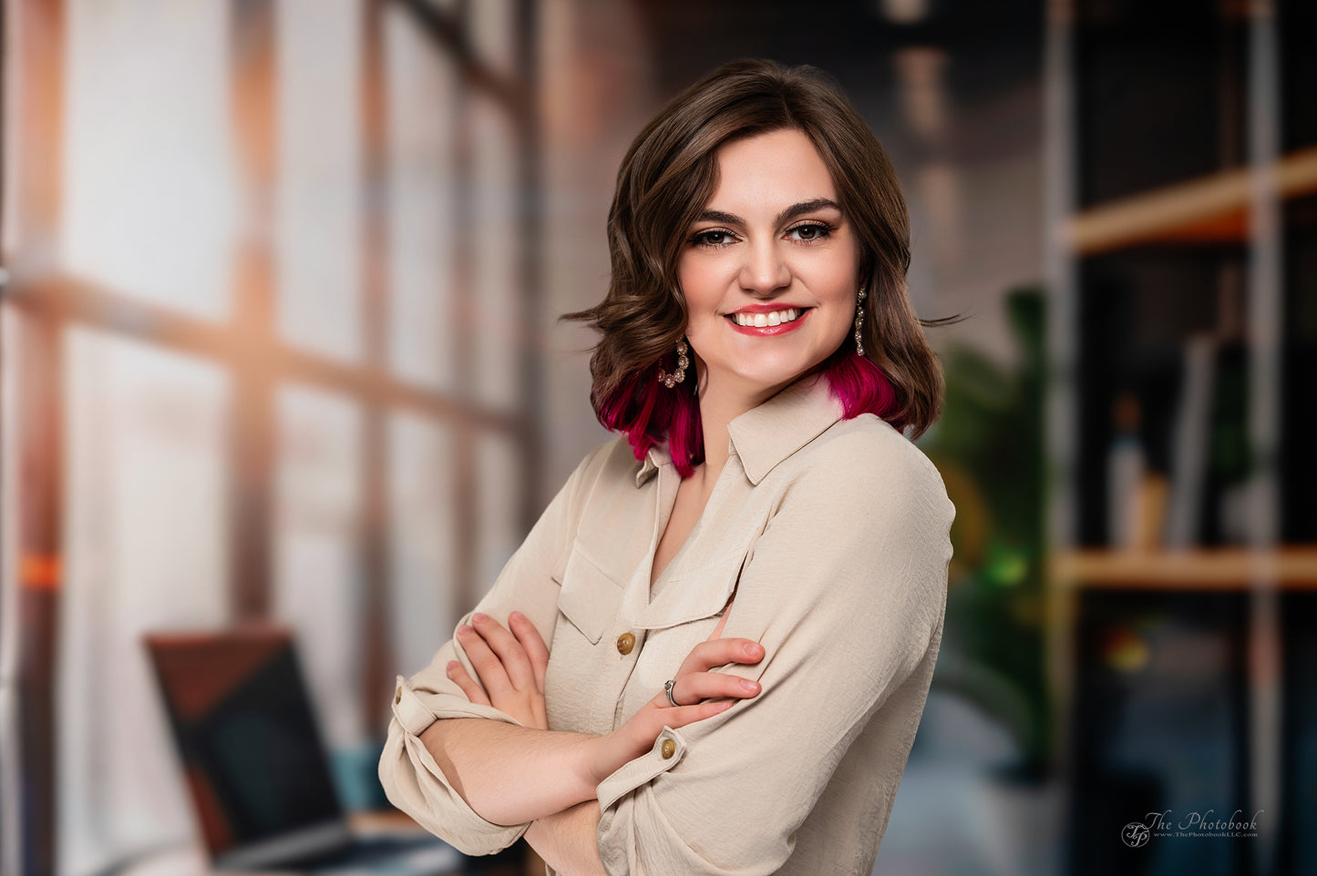 Self Made - Horizontal Headshot Photography Backdrop