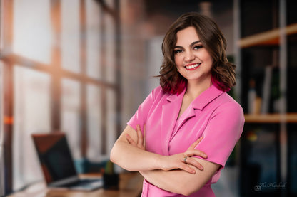 Self Made - Horizontal Headshot Photography Backdrop