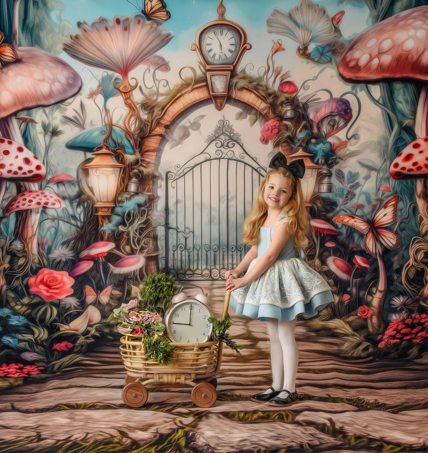 Wonderland Gates- With Sweep Option