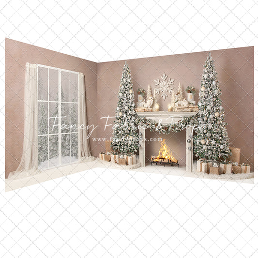 Woodland Winter Mantle 2pc Room