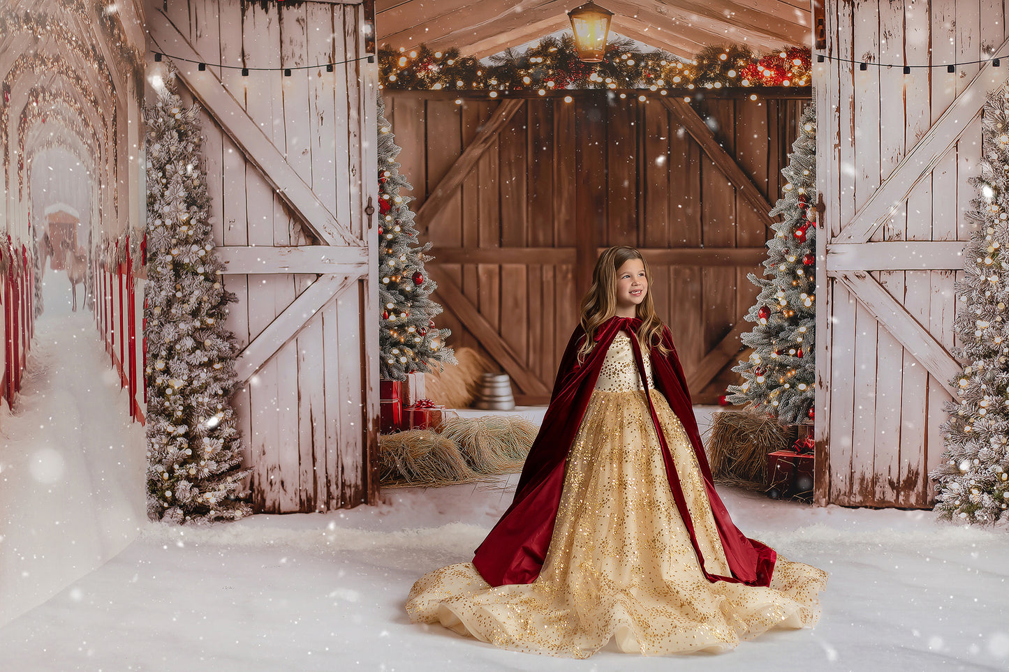 St Nick's Stable - No Reindeer - With Sweep Option