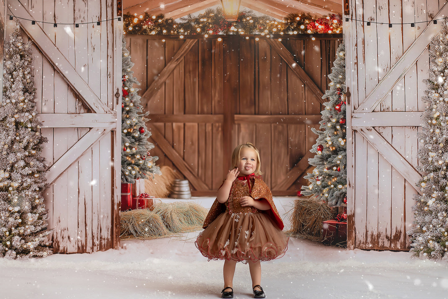 St Nick's Stable - No Reindeer - With Sweep Option