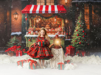 Yuletide Treats Cart - With Sweep Option