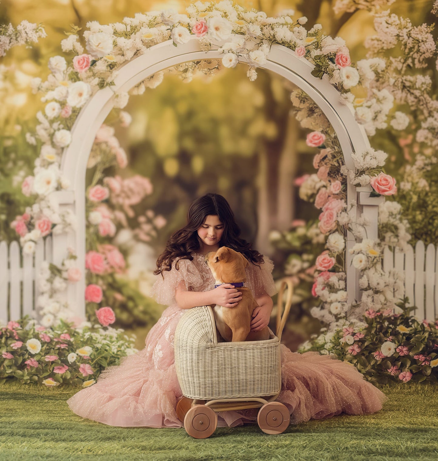 Rosewood Arch - With Sweep Option