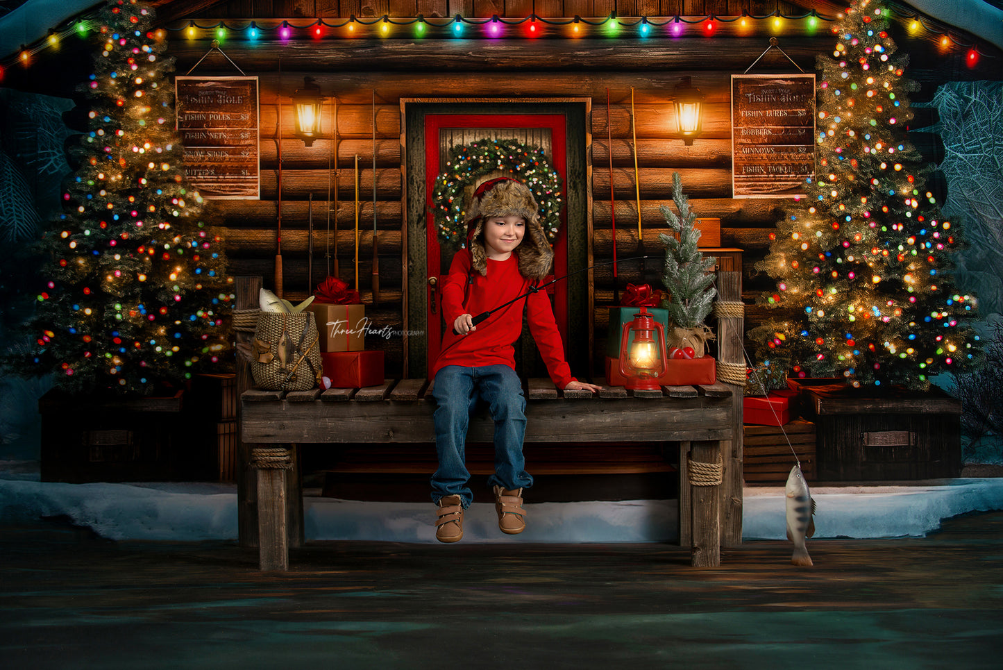 North Pole Fishin' Hole - Water Version - With Sweep Option